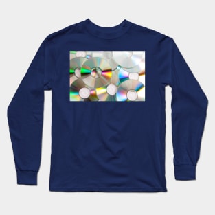 CD Music Discs Long Sleeve T-Shirt